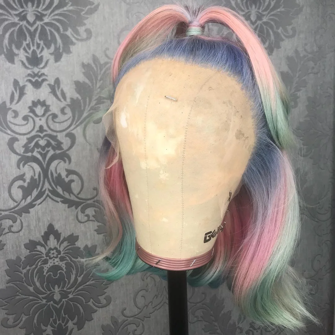 Pink Colored Short Bob Human Hair Wigs Ombre Straight Lace Front Wig Highlight Lace Front Human Hair Wigs
Pink Colored Short Bob Human Hair Wigs Ombre Straight Lace Front Wig Highlight Lace Front Human Hair Wigs