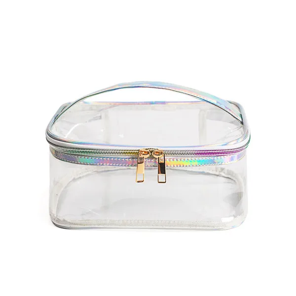 Custom Logo Women Clear Makeup Organizer Pouches Colorful Laser Transparent PVC Cosmetic Bag Travel
Custom Logo Women Clear Makeup Organizer Pouches Colorful Laser Transparent PVC Cosmetic Bag Travel