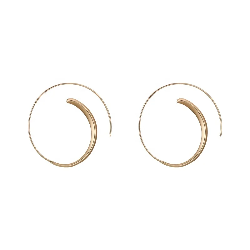 European and American matte frosted earrings for women Eye-Catching New Trendy Minimalist Earrings 2021 Hoop Earrings
European and American matte frosted earrings for women Eye-Catching New Trendy Minimalist Earrings 2021 Hoop Earrings