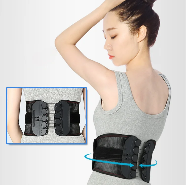 New style Breathable waist fixed belt lumbar disc protrusion waist trimmers belt drawstring pulley waist trainer, Black
New style Breathable waist fixed belt lumbar disc protrusion waist trimmers belt drawstring pulley waist trainer, Black