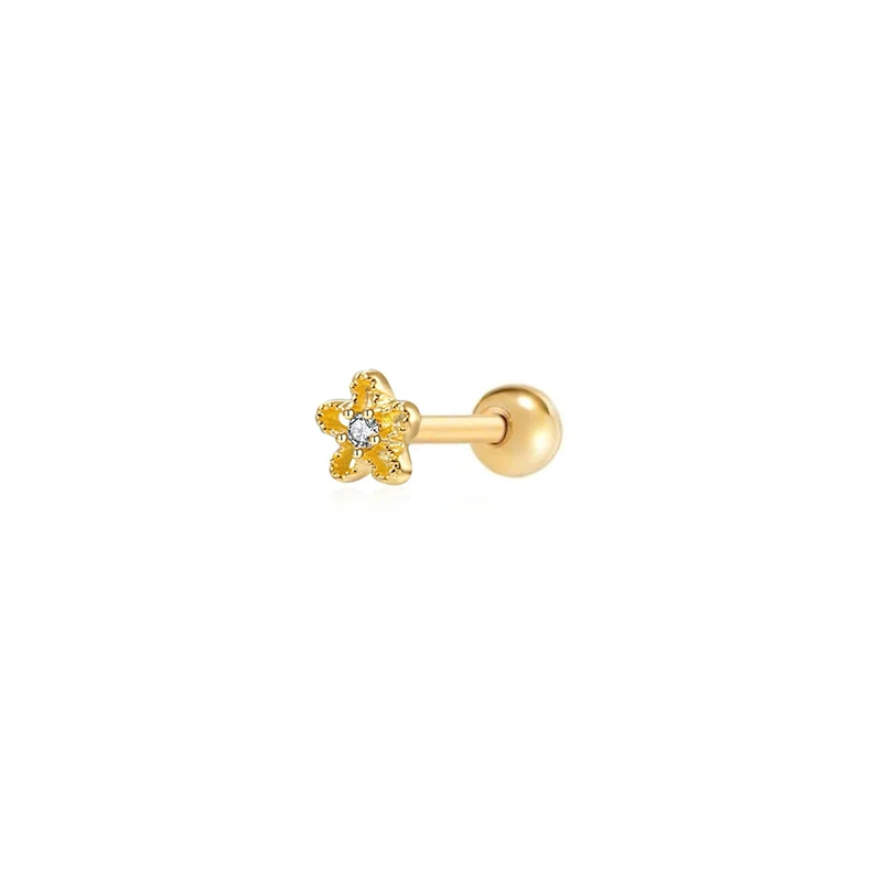 ROXI Korean Fashion Sweet Flower Earrings Temperament Earrings Cute Daisies Stud Earrings, Gold/white
ROXI Korean Fashion Sweet Flower Earrings Temperament Earrings Cute Daisies Stud Earrings, Gold/white