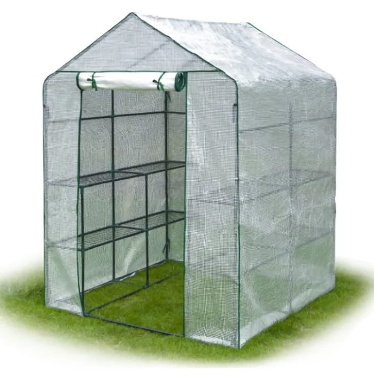 Outdoor Portable Greenhouse Mini Walk in 3 Tiers 12 Shelves Stands Small Shelving Green House for Herb and Flower
Outdoor Portable Greenhouse Mini Walk in 3 Tiers 12 Shelves Stands Small Shelving Green House for Herb and Flower