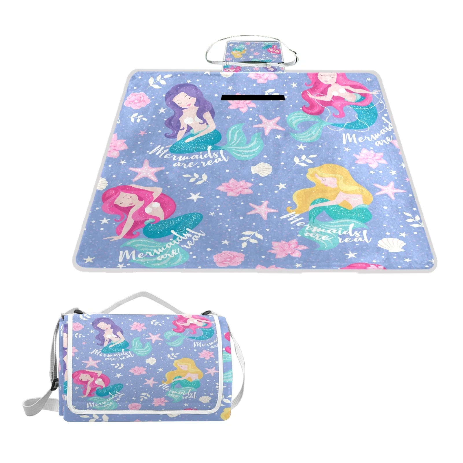 Custom Mermaid Large Waterproof Camping Picnic Mat Outdoor Foldable Picnic Blankets For Kids Play
Custom Mermaid Large Waterproof Camping Picnic Mat Outdoor Foldable Picnic Blankets For Kids Play