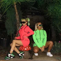 Wholesale clothing women long sleeve front zipper neon green casual fitness bodycon dress
Wholesale clothing women long sleeve front zipper neon green casual fitness bodycon dress