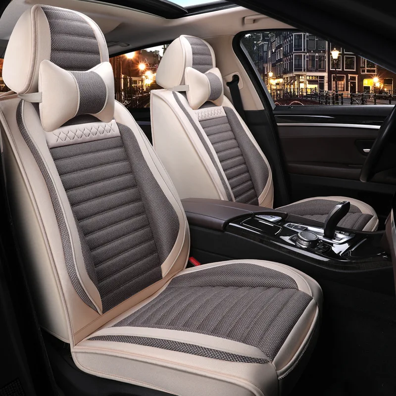 Car Seat Covers Full Set 9pcs Car Seat Covers Linen material+PU Seat Covers for Cars Universal Sports Seat Covers
Car Seat Covers Full Set 9pcs Car Seat Covers Linen material+PU Seat Covers for Cars Universal Sports Seat Covers