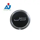 Custom ABS Plastic Auto Car black 3D Emblem badge with printing dome sticker Logo