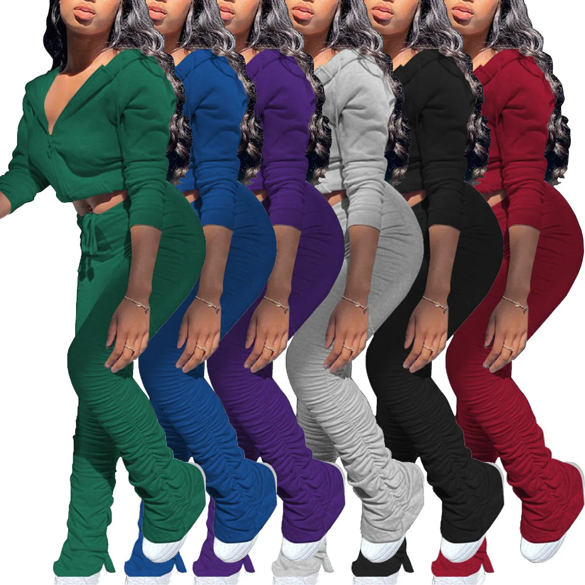 2020 tracksuit sweaters EDOSIR women winter short 2 piece stack pants sets winter sets for women
2020 tracksuit sweaters EDOSIR women winter short 2 piece stack pants sets winter sets for women