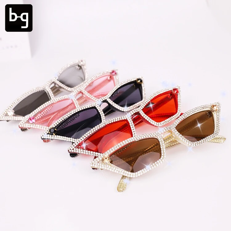 Fashionable Designer Sunglasses Women Sunglass Vintage Cat Eye 2020 Bling Sun Glasses Shades Rhinestone Square
Fashionable Designer Sunglasses Women Sunglass Vintage Cat Eye 2020 Bling Sun Glasses Shades Rhinestone Square