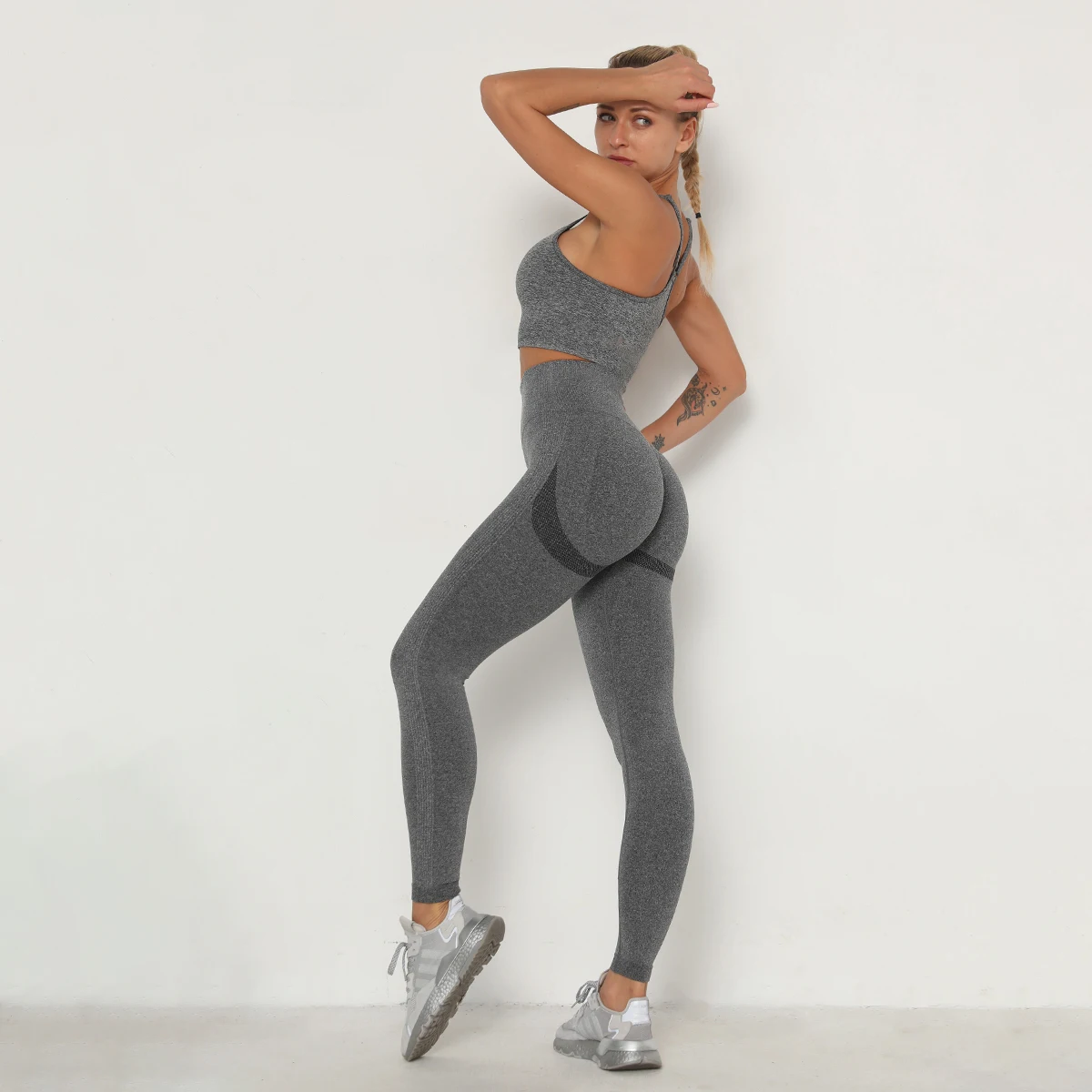 10 Colors Available Sports Suits Women Fitness Sportswear Gym Leggings Sports Bra 2 Pcs Seamless Yoga Set, Customized colors
10 Colors Available Sports Suits Women Fitness Sportswear Gym Leggings Sports Bra 2 Pcs Seamless Yoga Set, Customized colors