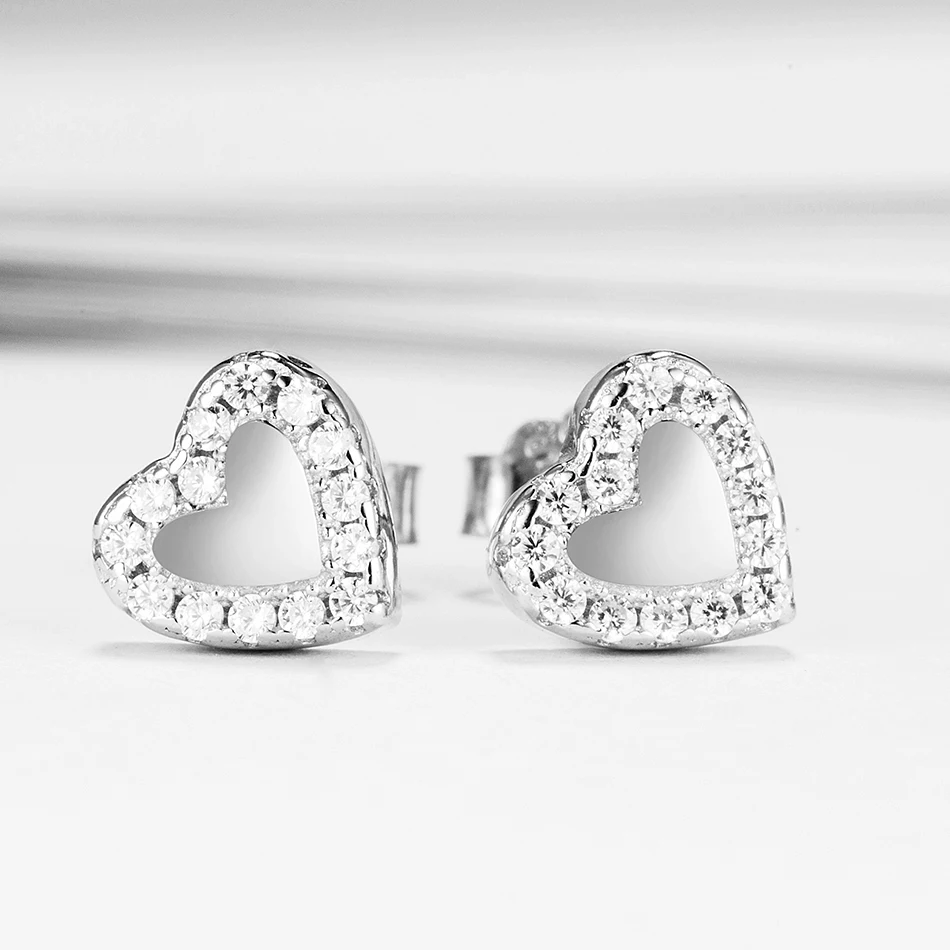 Forewe 2019 Women's Fashion Jewelry 925 Sterling Silver Heart Earrings Wedding Cubic Zirconia Earrings for Women Party Jewelry
Forewe 2019 Women's Fashion Jewelry 925 Sterling Silver Heart Earrings Wedding Cubic Zirconia Earrings for Women Party Jewelry