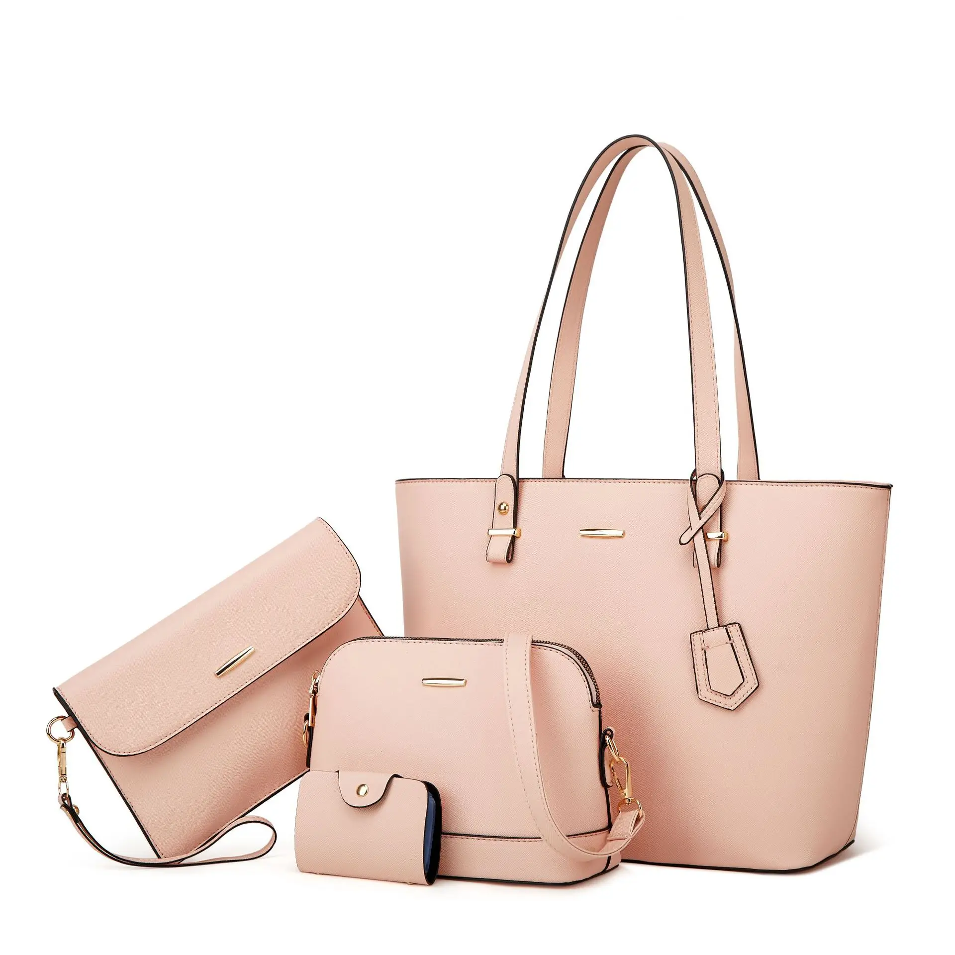 Trendy Tote Bag Custom Pu Leather Handbag Crossbody 4 Piece Women's Handbag and Purse Set handbags for women
Trendy Tote Bag Custom Pu Leather Handbag Crossbody 4 Piece Women's Handbag and Purse Set handbags for women