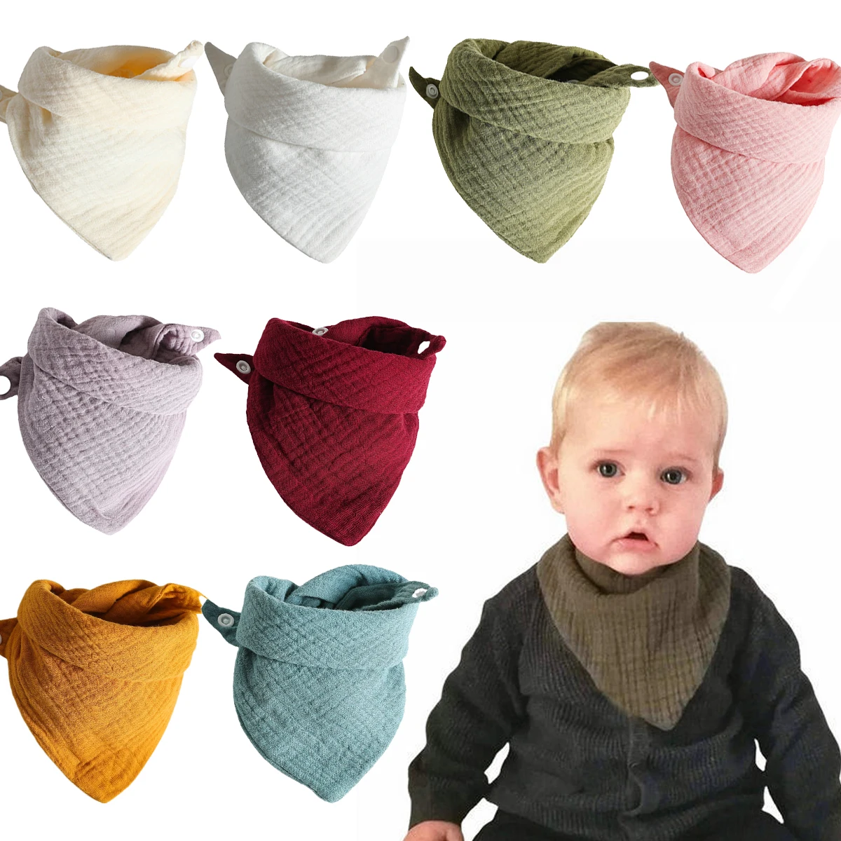 Double layer 100% Cotton feeding Infant Burp Clothes Baby Bibs for Toddler, Pink,yellow,orange,grey,customized
Double layer 100% Cotton feeding Infant Burp Clothes Baby Bibs for Toddler, Pink,yellow,orange,grey,customized