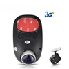 3G-dash camera Dual cams recording Car DVR with loop recording G-sensor parking monitor