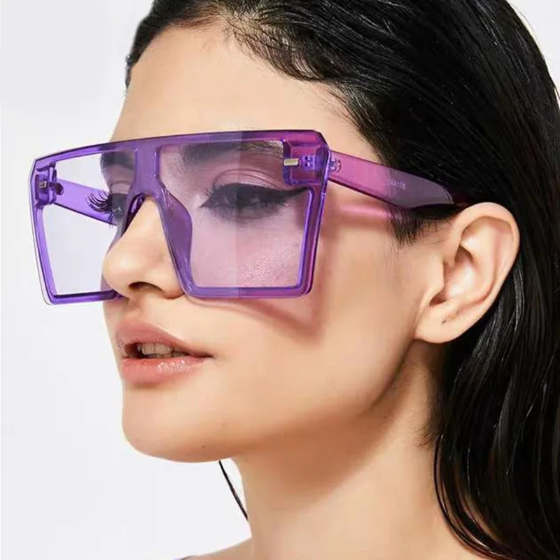 Women's Luxury Trendy Fashoin Brand Oversized Acetate Colorful Clear PC Lens PC Frame Shades Sunglasses Gafas De Sol
Women's Luxury Trendy Fashoin Brand Oversized Acetate Colorful Clear PC Lens PC Frame Shades Sunglasses Gafas De Sol