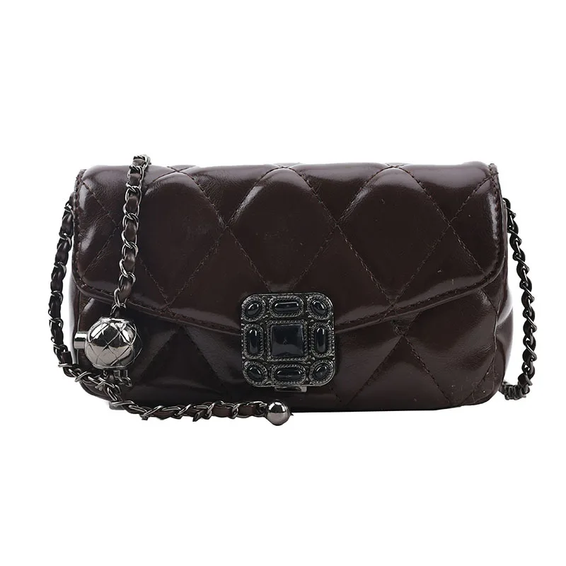 Fashion Bag Woman Trend-pattern Simple Chain Bag Single Shoulder Bag Slant Square Handbag
Fashion Bag Woman Trend-pattern Simple Chain Bag Single Shoulder Bag Slant Square Handbag