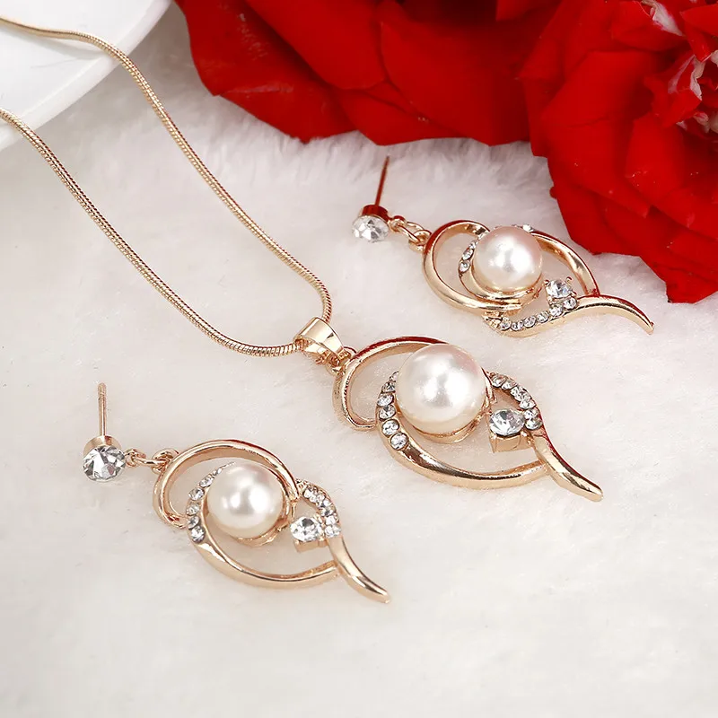 Luxury Gold Color Engagement Statement Necklace Earrings Jewelry Sets For Women, Avaliable
Luxury Gold Color Engagement Statement Necklace Earrings Jewelry Sets For Women, Avaliable