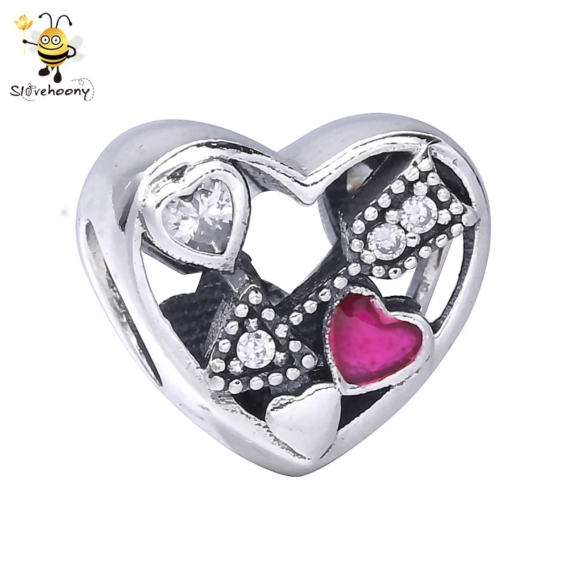 Joyas De Plata 925 Sterling Silver Arrow Heart Charm Fit Bracelet Bangle Jewelry Box 2019 New Product
Joyas De Plata 925 Sterling Silver Arrow Heart Charm Fit Bracelet Bangle Jewelry Box 2019 New Product