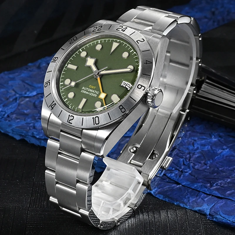 High quality quartz hand watch japan movt quartz watch stainless steel back water resistant