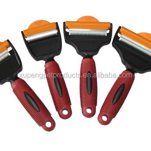 2 in 1 Pet de shedding comb for dog, Any color can be choosed
2 in 1 Pet de shedding comb for dog, Any color can be choosed