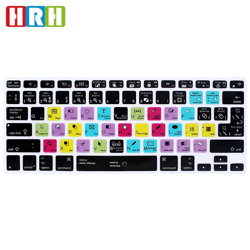 InDesign/Steinberg Cubase/Studio/PS Shortcut Keyboard Cover Hotkey Protection Film for Macbook 13 15 17 air for ado be premiere
InDesign/Steinberg Cubase/Studio/PS Shortcut Keyboard Cover Hotkey Protection Film for Macbook 13 15 17 air for ado be premiere