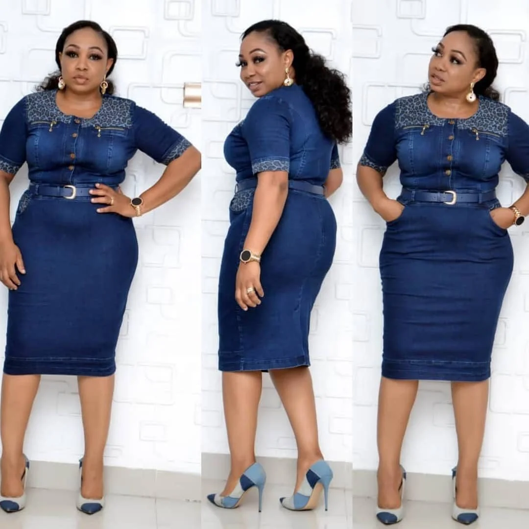 Short Sleeve Washed Denim Dress African Plus Size Casual Dresses Girl Lady Women Dresses Manufactures Pencil Simple Adults Solid
Short Sleeve Washed Denim Dress African Plus Size Casual Dresses Girl Lady Women Dresses Manufactures Pencil Simple Adults Solid