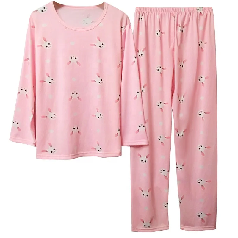 The manufacturer wholesale new style pajama women spring and autumn fresh lovely ladies can wear outside the home wear long-slee
The manufacturer wholesale new style pajama women spring and autumn fresh lovely ladies can wear outside the home wear long-slee