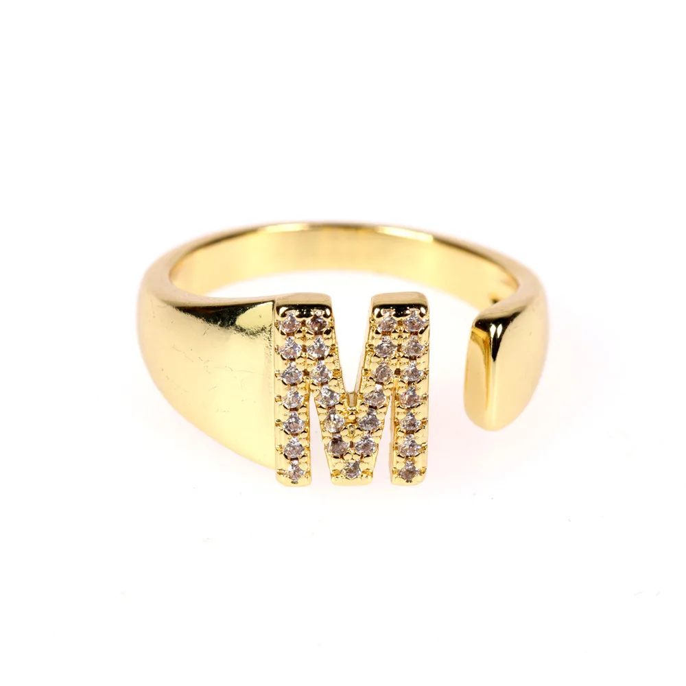 New Arrival Gold Plated Zircon Name Abbreviation Customize 26 Letters Open Rings Adjustable 26 Letter Customize Cuff Rings
New Arrival Gold Plated Zircon Name Abbreviation Customize 26 Letters Open Rings Adjustable 26 Letter Customize Cuff Rings