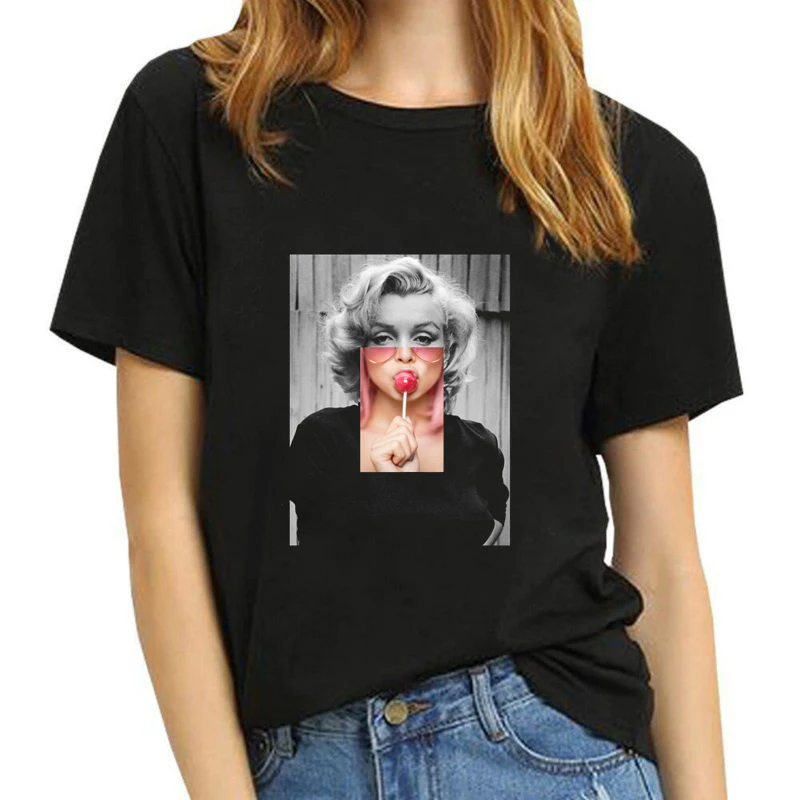 Customize Women cotton T-shirt popular Star Print Tshirts Women 90s Harajuku Ullzang Fashion Graphic T-shirt, Picture
Customize Women cotton T-shirt popular Star Print Tshirts Women 90s Harajuku Ullzang Fashion Graphic T-shirt, Picture