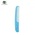 Supplying customized logo one time use blue beauty plastic hair comb hotel
