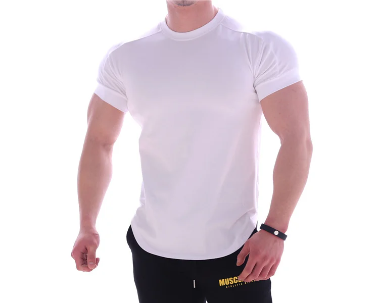 High quality summer new style 100% cotton sports tees men's casual workout running tops men's short-sleeved solid color t-shirts
High quality summer new style 100% cotton sports tees men's casual workout running tops men's short-sleeved solid color t-shirts
