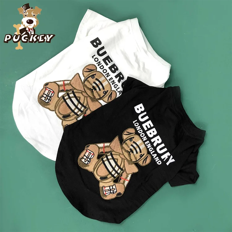 Dog clothes manufacturer 2021 new style fashion pet cat shirt summer designers luxury wholesale dog clothes
Dog clothes manufacturer 2021 new style fashion pet cat shirt summer designers luxury wholesale dog clothes