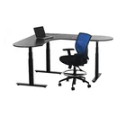 Tall Electric Height Adjustable office Desk Motorized Adjustable Height Table Legs