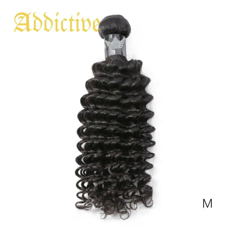 Addictive 10A Deep Wave Brazilian Hair Weave Bundles Natural Color Remy Human Hair Weaving 8-30inch 1/3/4 Piece Free Shipping
Addictive 10A Deep Wave Brazilian Hair Weave Bundles Natural Color Remy Human Hair Weaving 8-30inch 1/3/4 Piece Free Shipping