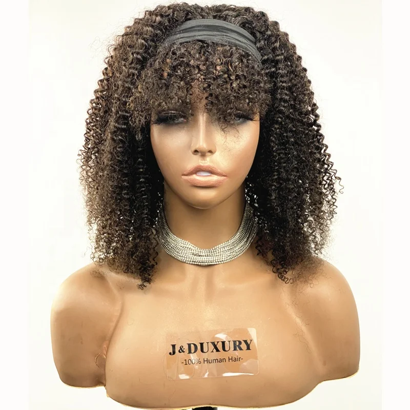 short human hair wig with bangs for black women kinky curl afro human hair wigs top quality headband wigs
short human hair wig with bangs for black women kinky curl afro human hair wigs top quality headband wigs