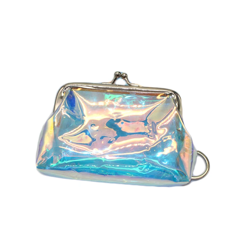 New Short Clear Small Purse Buckle PVC Holograph Wallet Kawaii Laser Coin Purses Translucent Bags, Colorful
New Short Clear Small Purse Buckle PVC Holograph Wallet Kawaii Laser Coin Purses Translucent Bags, Colorful