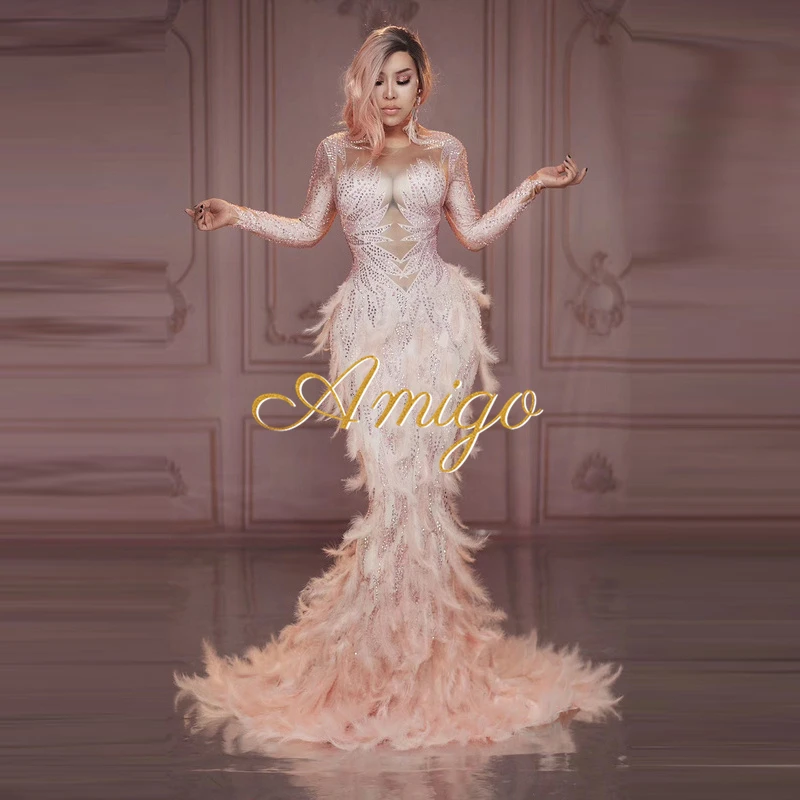 A3795 Fashion Runway Female dress Spring Summer Women Feather Dress Dancing Dresses
A3795 Fashion Runway Female dress Spring Summer Women Feather Dress Dancing Dresses