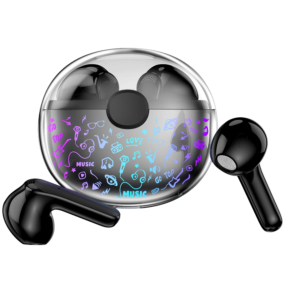 Valdus D58 Low Latency Wireless Earphone Bt 5.1 Type C With Multicolor Breathing Light Gaming In-ear Earphones
Valdus D58 Low Latency Wireless Earphone Bt 5.1 Type C With Multicolor Breathing Light Gaming In-ear Earphones