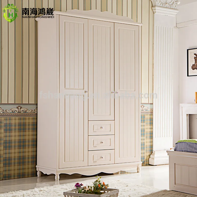 Latest Design Guangdong Manufacturer Super King Size Wooden Bed