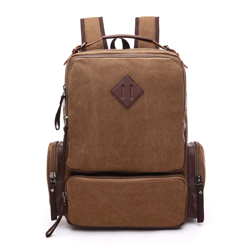 Large Capacity Multifunctional Durable Canvas Backpack Laptop Bag For Travel Outdoors
Large Capacity Multifunctional Durable Canvas Backpack Laptop Bag For Travel Outdoors