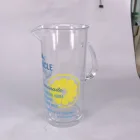 1.5ML clear food grade PS plastic water pitcher ,cold water jug