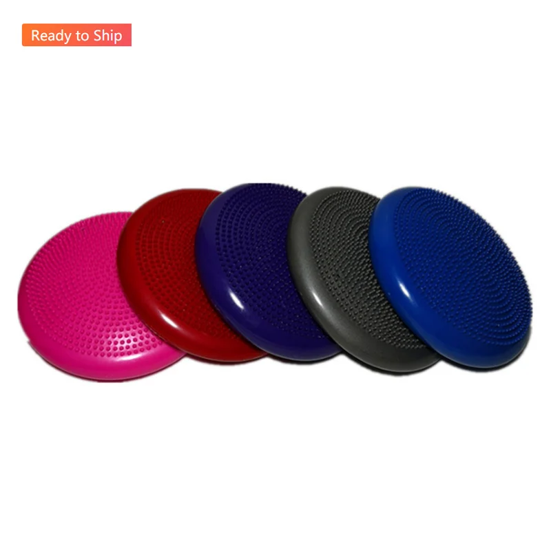 PVC thickened explosion-proof air yoga fitness massage balance board yoga wobble cushion balance disc, 5 color
PVC thickened explosion-proof air yoga fitness massage balance board yoga wobble cushion balance disc, 5 color