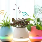 Flower Pot Speaker Smart Flower Pot Mini Speaker Music for pot and for anywhere