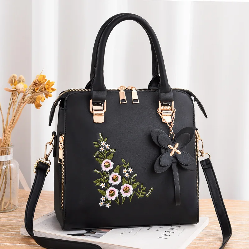 Bag 2020 new versatile large capacity mother bag embroidered shoulder bag messenger handbag
Bag 2020 new versatile large capacity mother bag embroidered shoulder bag messenger handbag