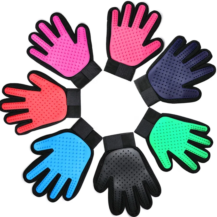 Amazon Hot Sell Enhanced Five Finger Design with Efficient Hair Remover Mitt and Pet Grooming Glove, Blue,green,purple,pink
Amazon Hot Sell Enhanced Five Finger Design with Efficient Hair Remover Mitt and Pet Grooming Glove, Blue,green,purple,pink