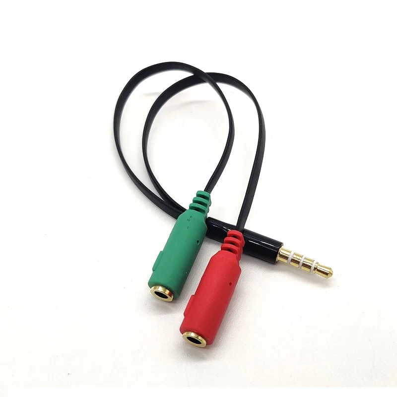 0.18M Y Audio Jack Extension C Male to 2 Port Female AUX Jack Aux Audio Splitter Cable, Balck
0.18M Y Audio Jack Extension C Male to 2 Port Female AUX Jack Aux Audio Splitter Cable, Balck