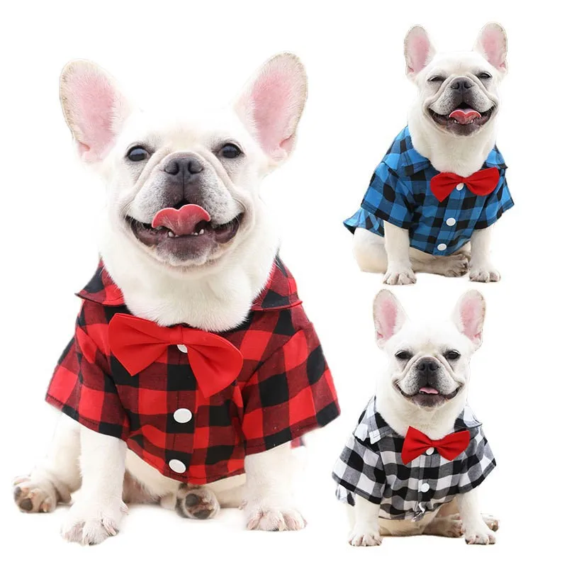 2023 New Arrival Large 5XL Bulldog Rosette Pet Clothing Plaid Dog Shirts Breathable Dog Clothes Drop Ship
2023 New Arrival Large 5XL Bulldog Rosette Pet Clothing Plaid Dog Shirts Breathable Dog Clothes Drop Ship
