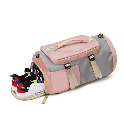 New Ladies Outdoor Travel Fitness Women Sport Duffle Bag Gym,pink Duffle Bag Sport,travel Custom Sport Bags for Gym Custom Logo
New Ladies Outdoor Travel Fitness Women Sport Duffle Bag Gym,pink Duffle Bag Sport,travel Custom Sport Bags for Gym Custom Logo