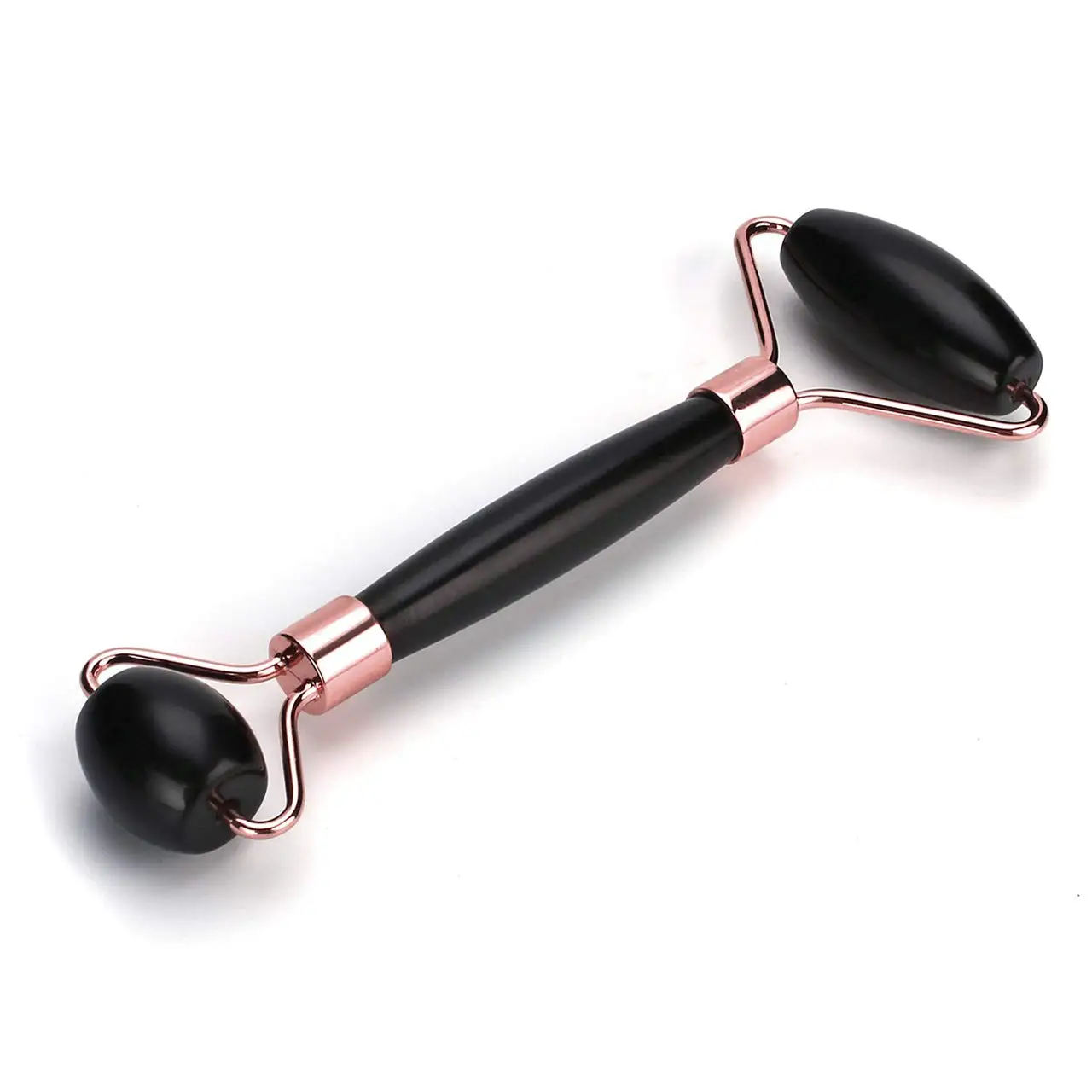 TOP Obsidian massage Roller for Face Eye Neck Body Beauty Double Head Face Massage Jade Roller, Black
TOP Obsidian massage Roller for Face Eye Neck Body Beauty Double Head Face Massage Jade Roller, Black