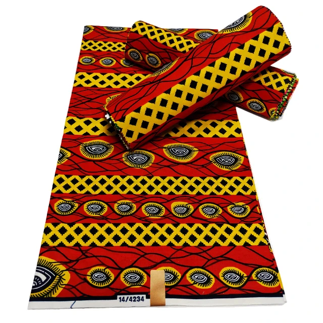Wholesale Real Wax African Fabrics Print 6 Yards/pcs 100% Cotton Fabrics For Women Sewing Dress
Wholesale Real Wax African Fabrics Print 6 Yards/pcs 100% Cotton Fabrics For Women Sewing Dress