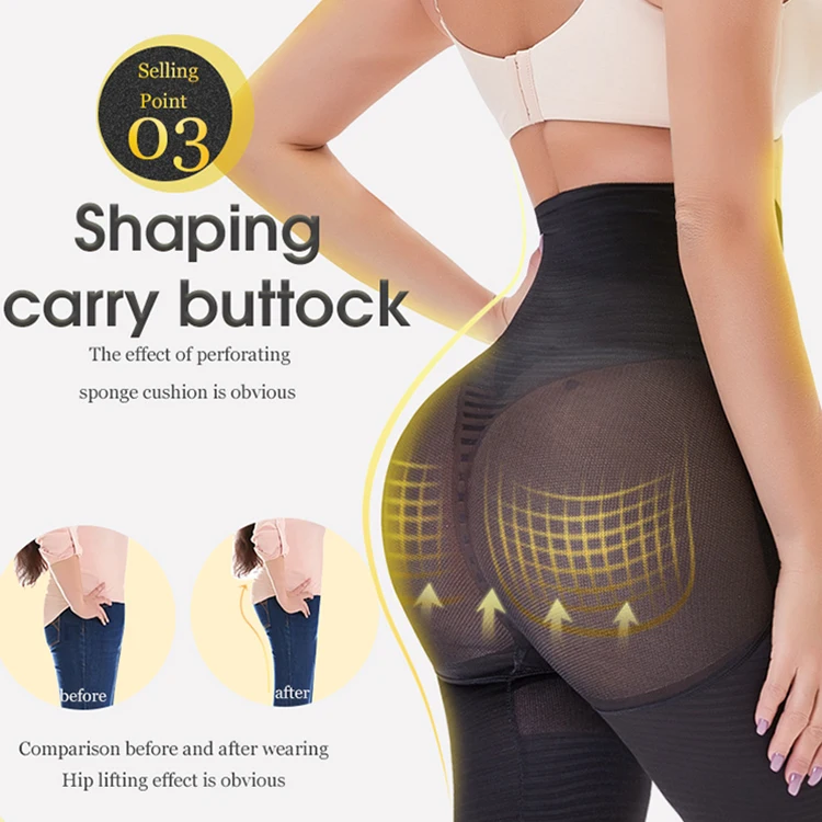 

Ladymate ODM/OEM Fajas posparto de cintura alta para mujer tummy control shaper panty Control de barriga butt lifter shaperwear